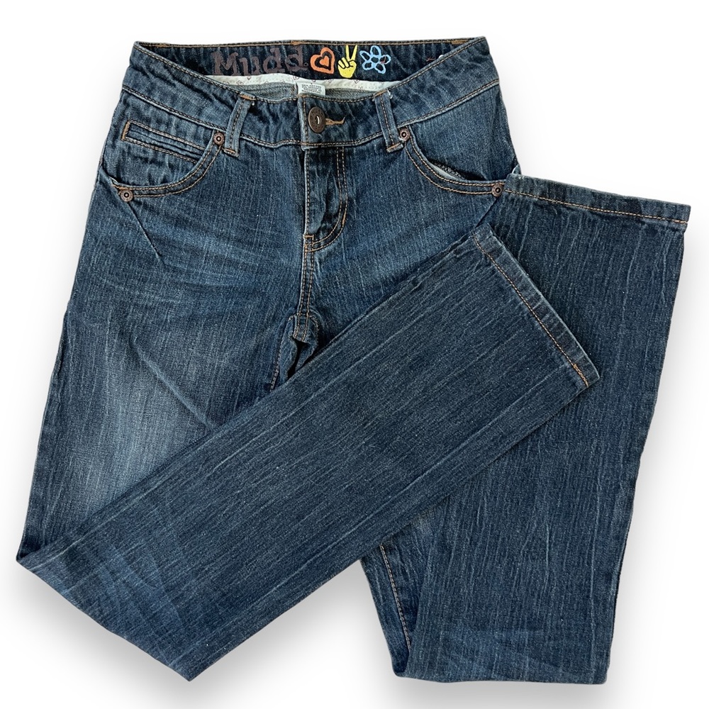 Y2K Mudd Jeans Straight Leg Low Rise, size 1